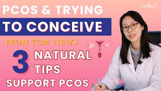 How to Get Pregnant with PCOS Quickly | 3 Tips TTC with PCOS | Ovulation &amp; Fertility After 30 &amp; 40