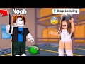 I taught my noob brother how to play roblox murder mystery 2