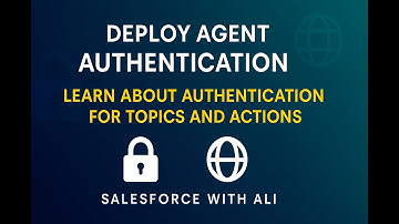 Learn About Authentication for Topics and Actions || Deploy Agent Authentication