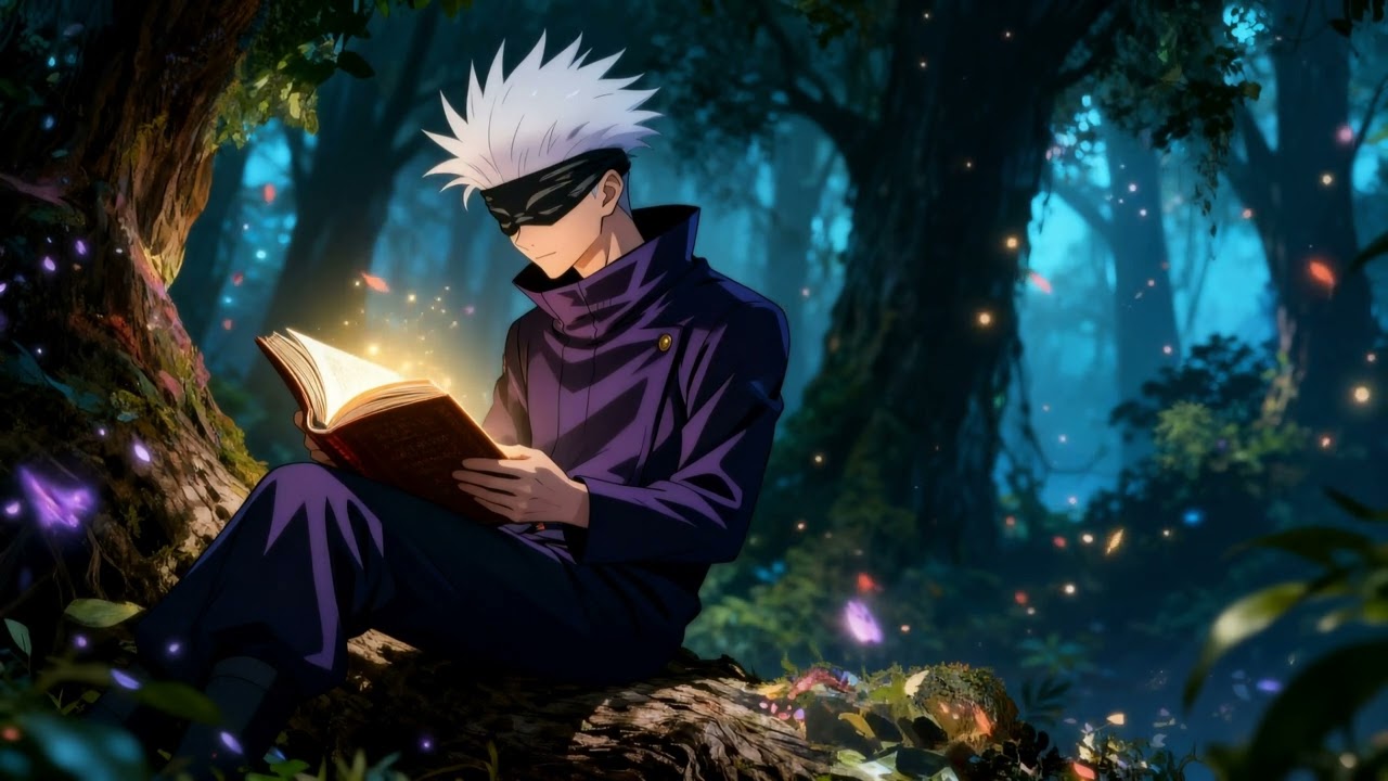 Escape to an Enchanted Forest 🌲✨ Gojo Lofi Beats for Study, Sleep & Focus