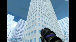 UberStrike 4.3.7: Gideons Tower Glitch - Go down and explore whole map (1080p HD)