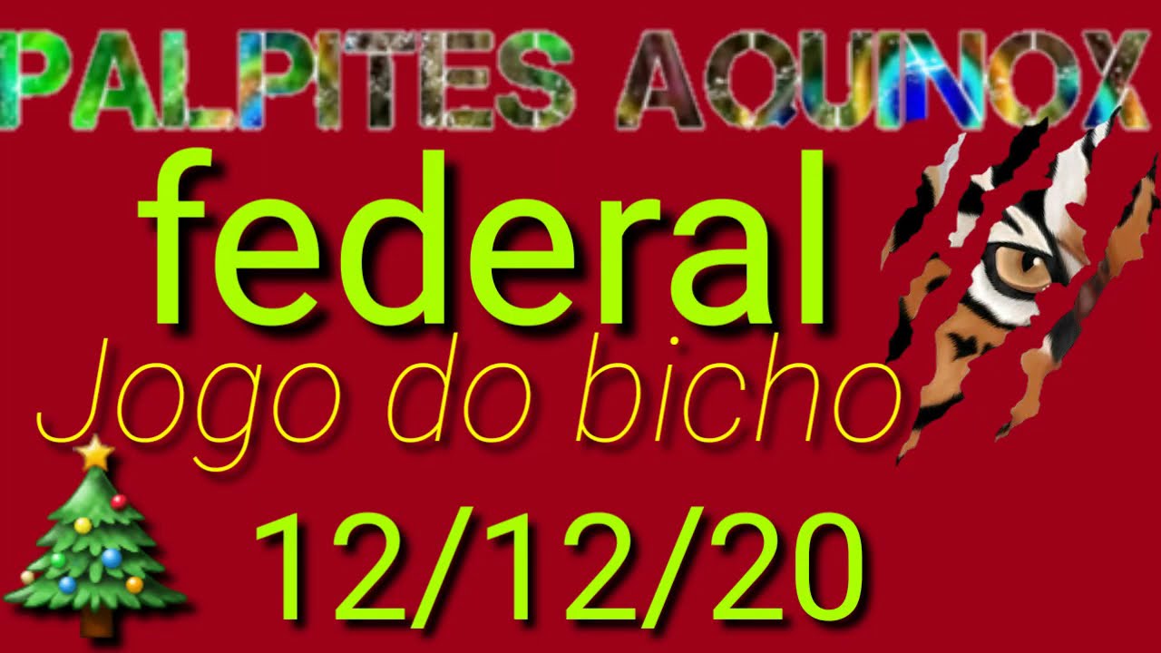 Palpite Para Federal Do Jogo Do Bicho Hoje