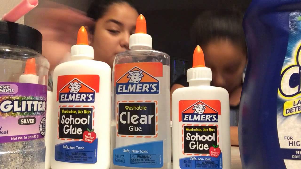 How To Make Glitter Slime And Colorful Without Using Food Coloring You How To Make Glitter Slime And Colorful