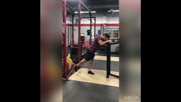 Standing Banded Hamstring Curls