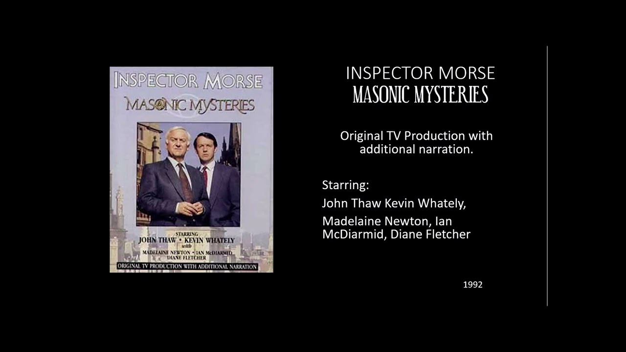 Inspector Morse - Masonic Murders - Original TV Adaptation Audiobook