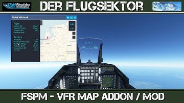 Flightsimulator2020: FSPM VFR Map Addon / Mod [deutsch]