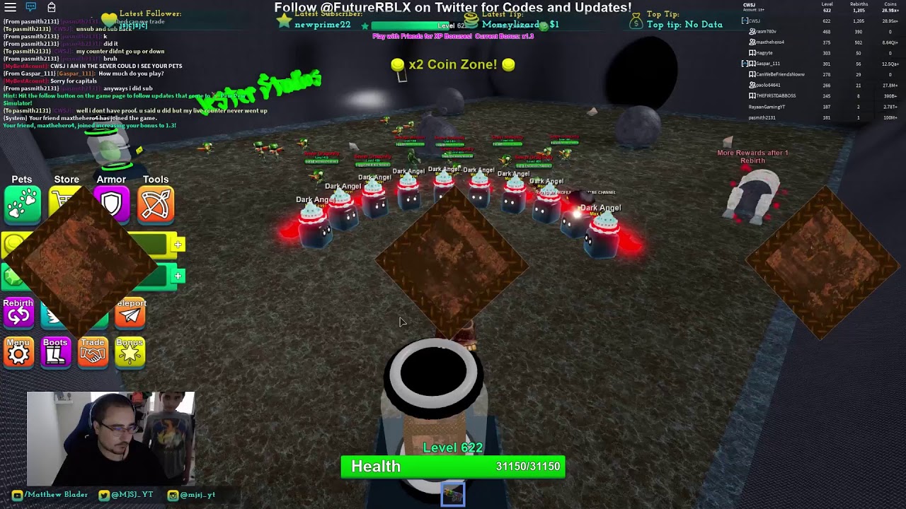 Highest Level Pew Pew Simulator Player. Grinding Levels and Hats