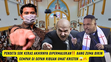 PENDETA SOK KERAS AKHIRNYA DIPERMALUKAN‼️ BANG ZUMA BIKIN GEMPAR DI DEPAN RIBUAN UMAT KRISTEN 😱🔥