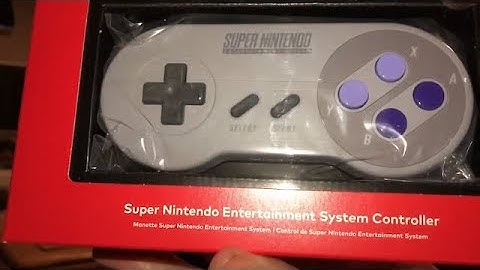 Unboxing & Testing Nintendo Switch Online SNES Controllers