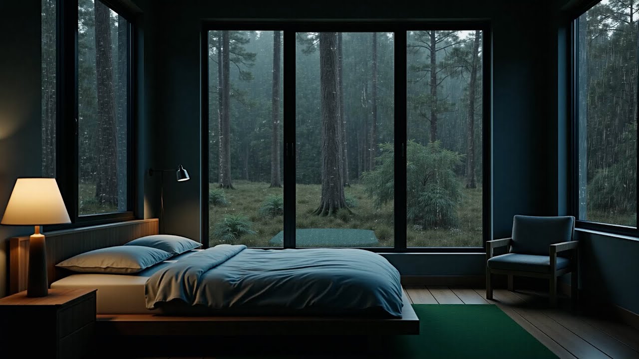 Sons de pluie pour la relaxation, la réduction du stress et le calme mental