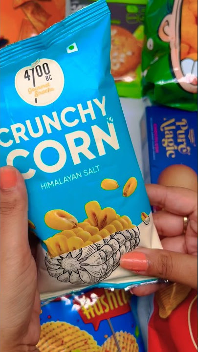 Opening 4700BC Crunchy Corn Himalayan Salt - Indian Snacks Review #shorts