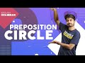 Preposition Circle | Basic English Grammar Rules | Ayman Sadiq