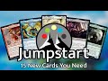 Top 15 new commander cards  jumpstart edition  command valley
