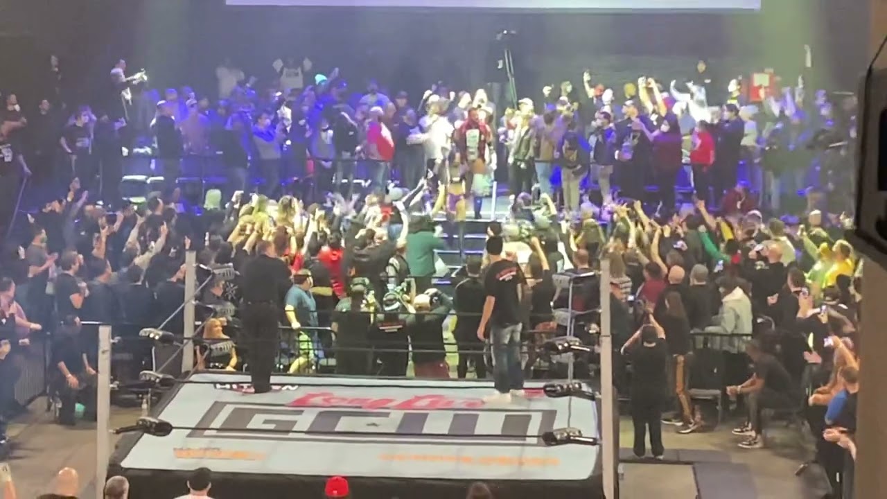Matt Cardona entrance at The Wrld On GCW