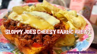 THE BEST SLOPPY JOES WITH GARLIC BREAD! ABSOLUTELY DELICIOUS! A MUST TRY! A UPGRADE INDEED!