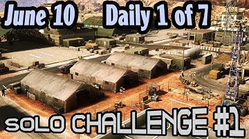 Solo 1 Challenge : June 10 : Daily 1 of 7 🞔 No Commentary 🞔 Ghost Recon Wildlands 🞔 Level 4 Alert