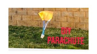 DIY Kids Egg Drop Parachute Project 🪂  | DIY Fun Activity Kids Resimi