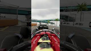 #LewisHamilton locked tyres with #OscarPiastri in brutal Miami fight #MiamiGP