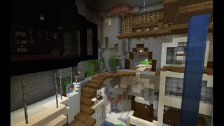 Minecraft Base Tour Insultingmcs Cave Base On Moocraft Season 1