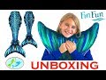 My First ATLANTIS MERMAID TAIL Unboxing and Swim in the Pool | Theekholms