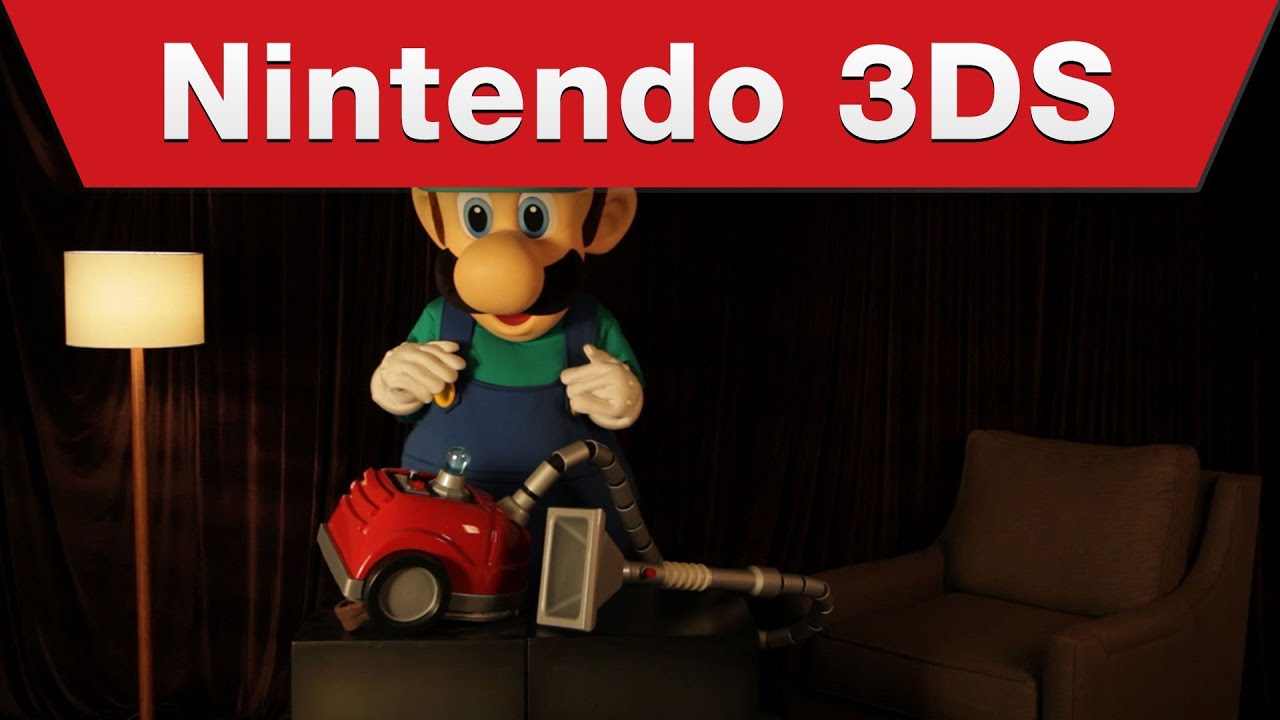 Nintendo 3DS - Luigi's Mansion: Dark Moon Poltergust 5000 Reveal Video