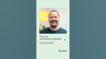 Choosing a verification method -  which one