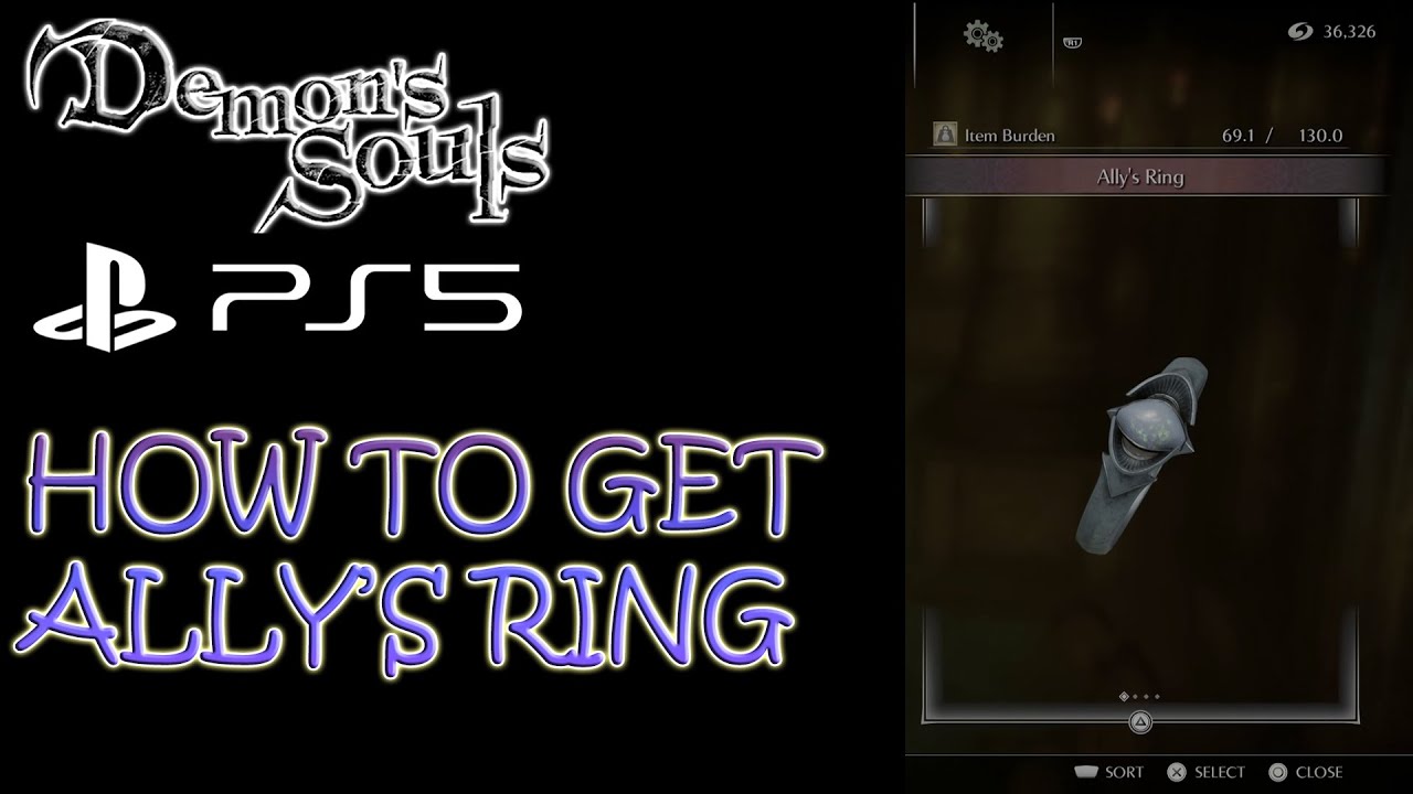 Ally S Ring How To Get It Demon S Souls Ps5 Remake Youtube