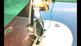 Adding A Roller Foot To A Singer 331K 31K Sewing Machine 4K