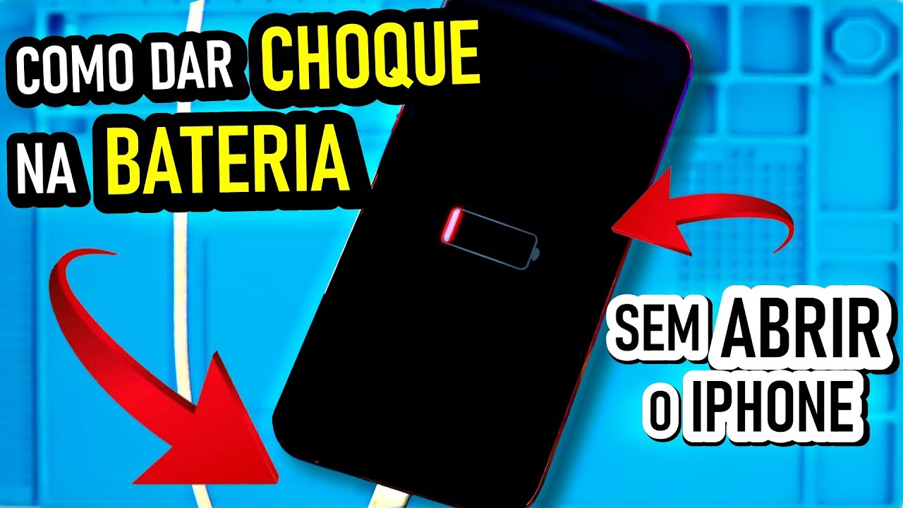 Como da CHOQUE no IPHONE sem ABRIR o IPHONE - YouTube