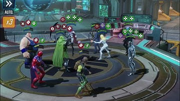 461k BH, Doom, Falcon vs. 656k NW, Sisu, Loki (195k punch up) - MSF