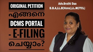 OP(Original Petition)Cases Filing through DCMS