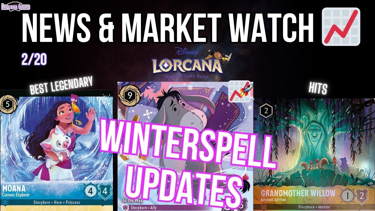 These Exclusive Mats Are Selling! (Lorcana MARKET WATCH & NEWS