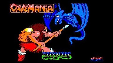 CaveMania Review for the Amstrad CPC by John Gage