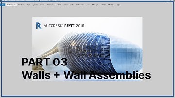 Revit 2019 Beginner Tutorial - Walls and Wall Assemblies [Part 03]