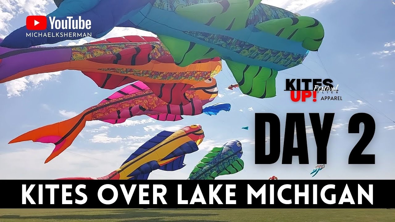 Day 2 2023 Kites Over Lake Michigan YouTube