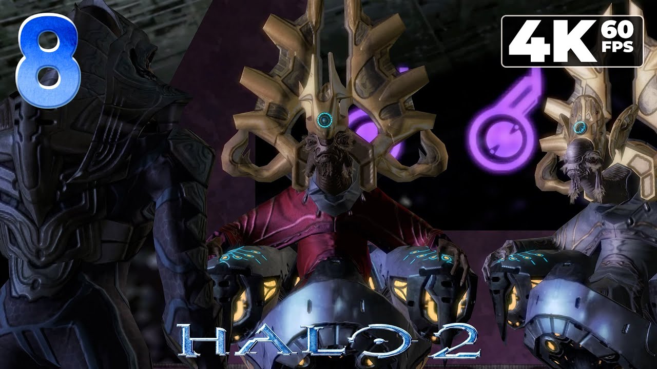 Halo 2 (PC) Original - 4K60 Walkthrough Mission 8 - Sacred Icon - YouTube