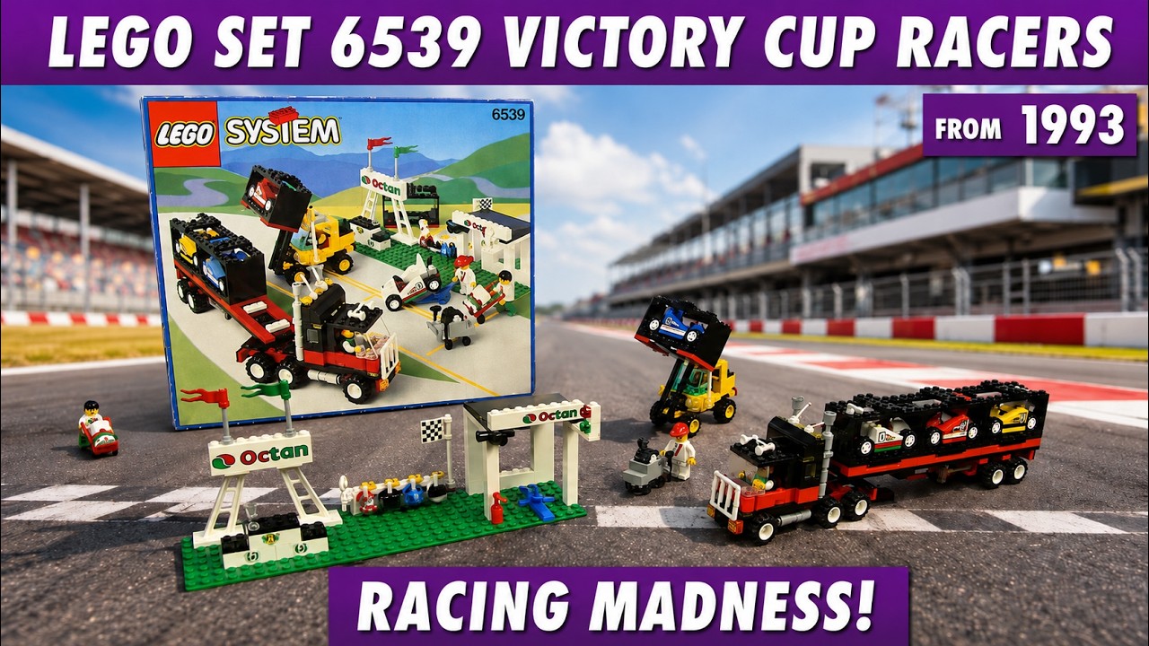 LEGO 6539 Victory Cup Racers Review – A Whole Race Event in One