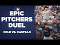 Yankees gerrit cole mariners luis castillo have pitchers duel of the year in seattle