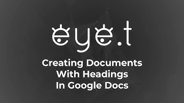 How to Create Accessible Google Docs with Headings | JAWS, NVDA, VoiceOver Tutorial