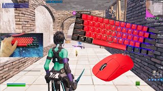 Kraken Pro 60% Mechanical Keyboard 😴 Fortnite Keyboard & Mouse Sounds ASMR Gameplay 😍 360 FPS 4K🏆