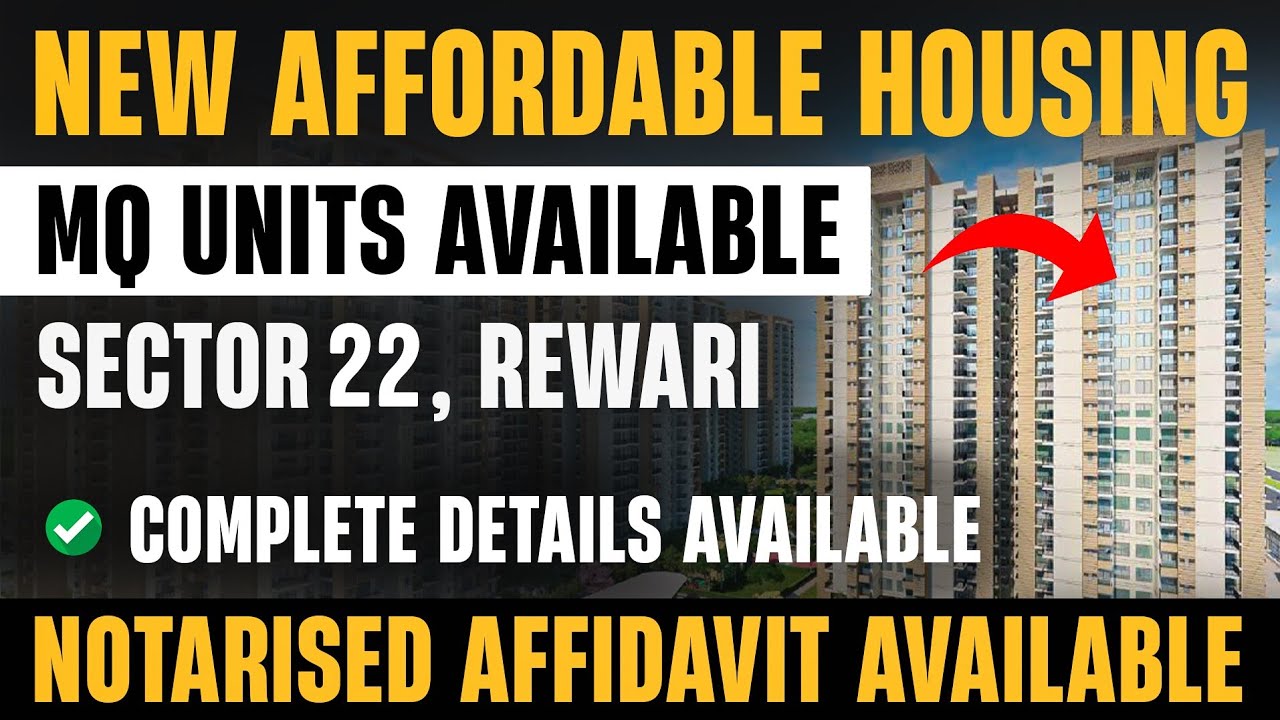 Ganga Realty Tathastu || Upcoming  Affordable Houseing || MQ Unit & Affidavite Available