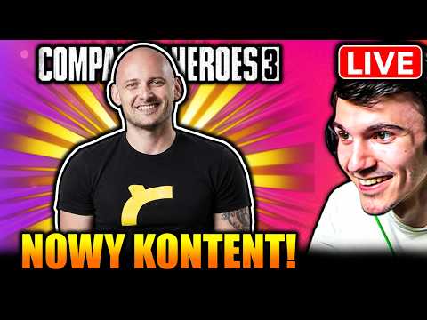 🔴 LIVE - NOWA AKTUALIZACJA i DLC do Company of Heroes 3! Zapraszam cz.2