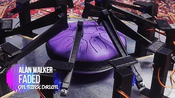 Faded (Alan Walker) | Tank Drum Robot