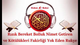 Rızık Bereket Bolluk Nimet Getiren Ve Kötülükleri Fakirliği Yok Eden Rukye