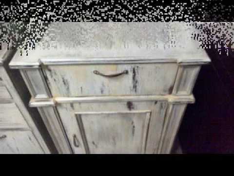 Restauro con tecnica shabby by steelwood youtube Tecnica shabby chic decoupage