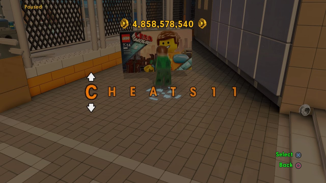 Lego Movie The Videogame - Cheat Codes!! - YouTube