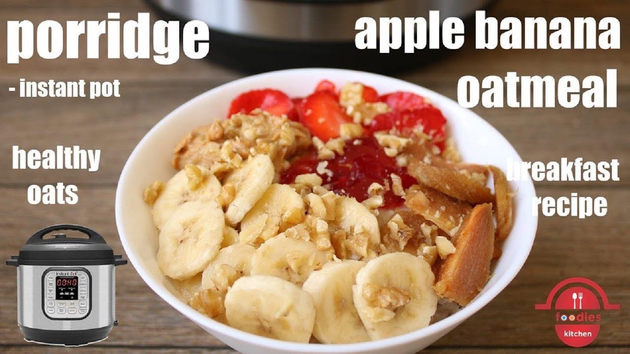 Banana apple porridge