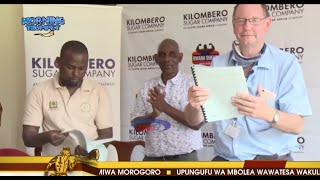 Wakulima wa miwa Moro waula, wasaini mkataba wa biashara na Kilombero Sugar