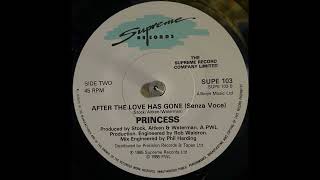 Princess - After The Love Has Gone (Senza Voce) (1985)