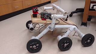 Autonomous Rover with Adaptive Suspension